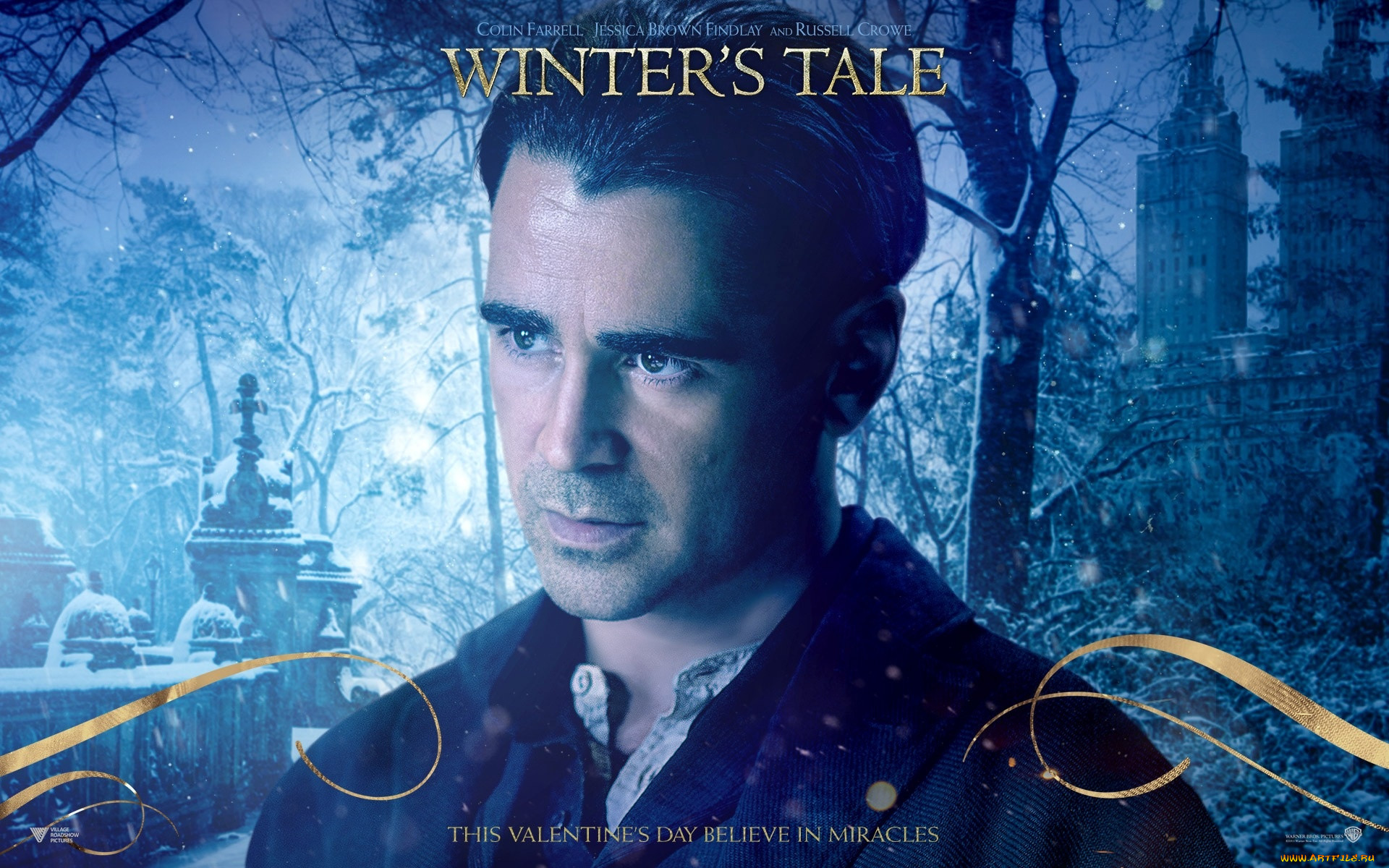 Любовь сквозь время. Colin Farrell Winter's Tale. Winter's Tale фильм. Любовь сквозь время Фаррелл Колин Фаррелл. Зимняя сказка фильм 2015.